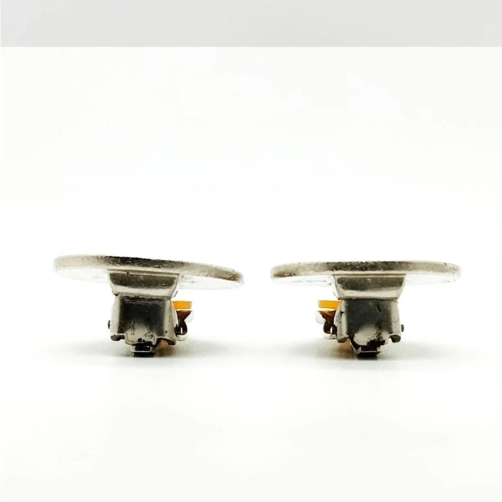 Chanel clip on Logo earrings